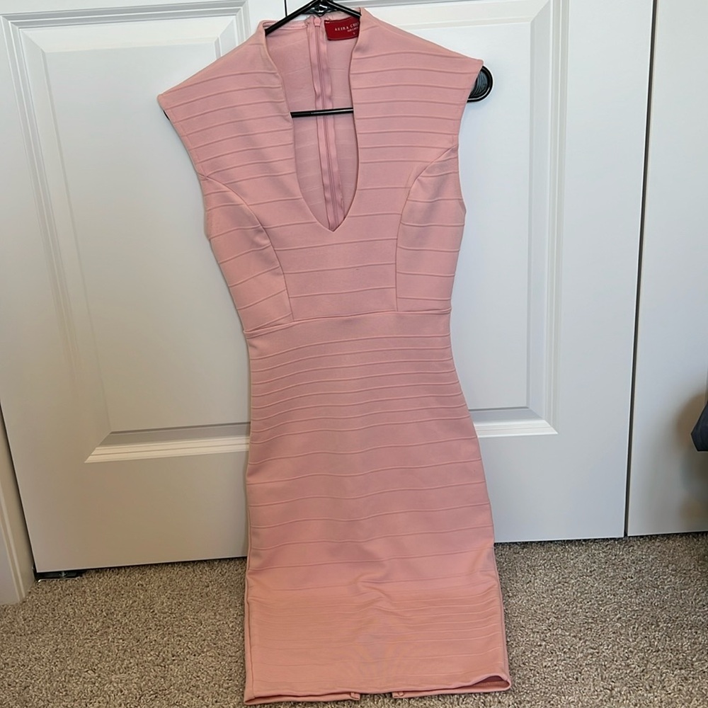 Pink Bodycon Dress